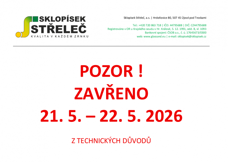 ZAVŘENO 21